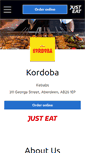 Mobile Screenshot of kordoba.co.uk